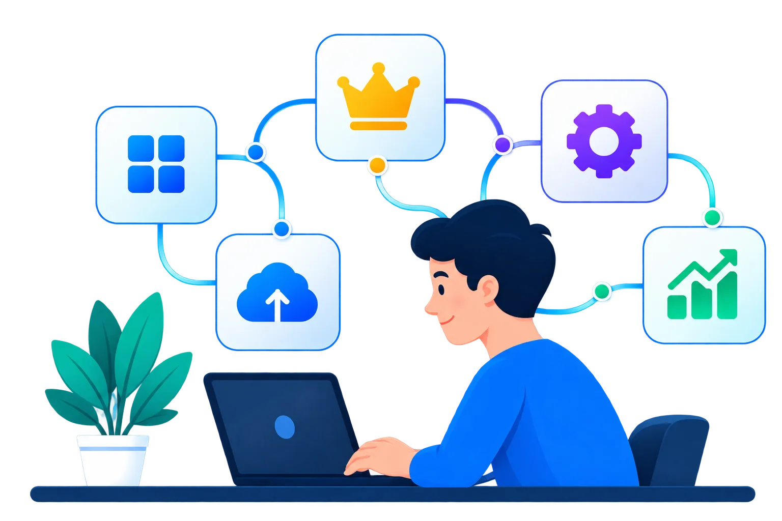 Kantrix App Illustration